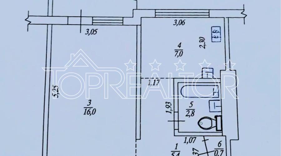 Продам 1-комнатную квартиру на ул.Тракторостроителей 77. | Toprealtor