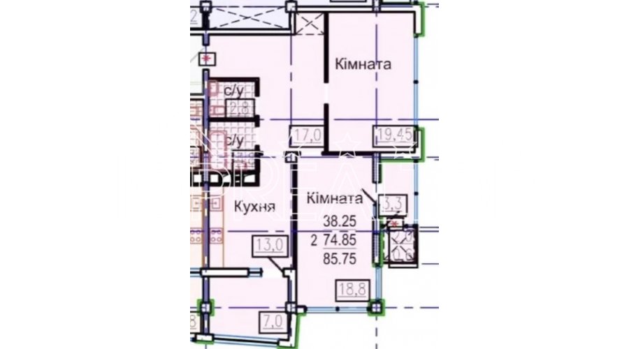 Продаж 2-кімнатної квартири в ЖК Авіаційний! | Toprealtor